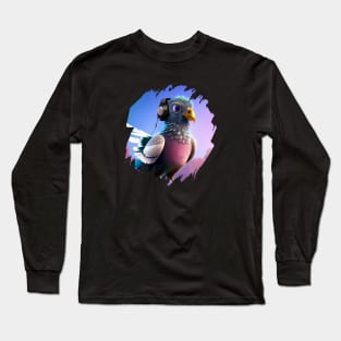 Pierre the Pigeon-Hawk Long Sleeve T-Shirt